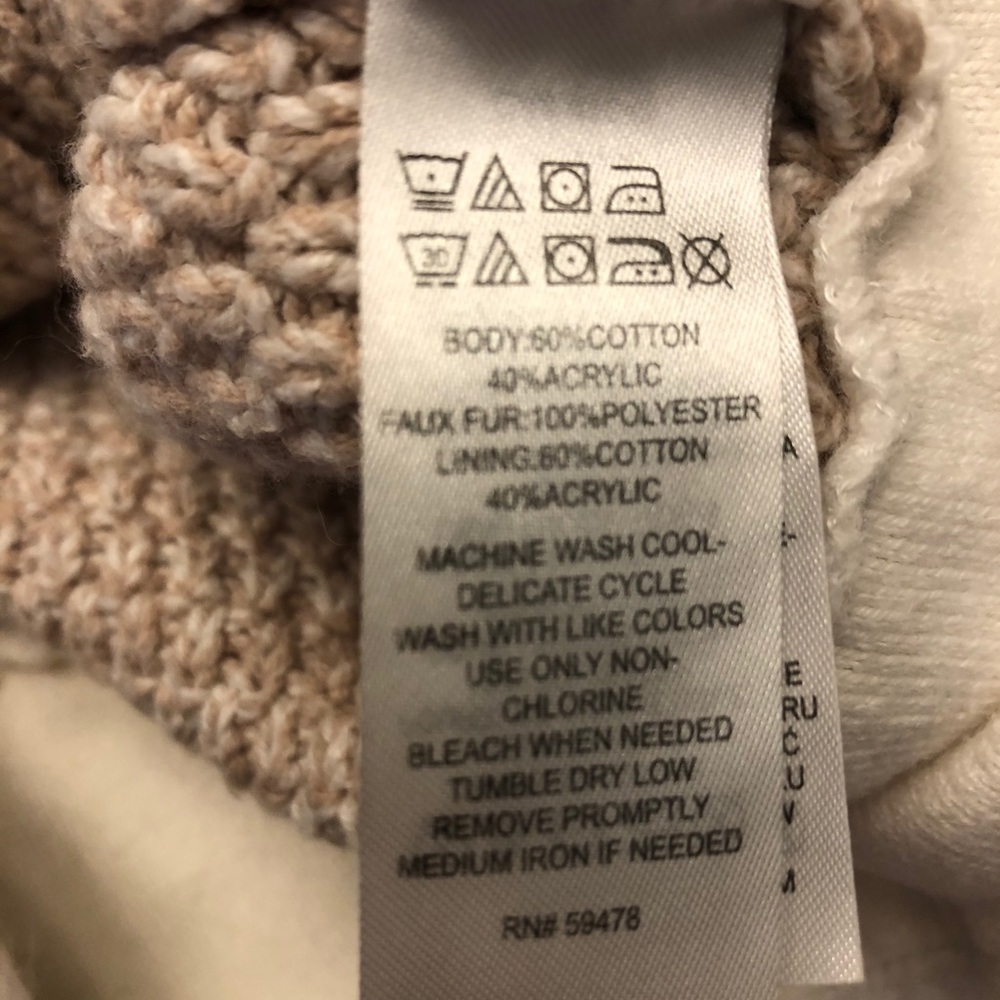 Cynthia Rowley Zippered Sweater Jacket Size 2T - Picture 12 of 12